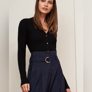 La Ligne Fine Line Cashmere Cardigan size Small